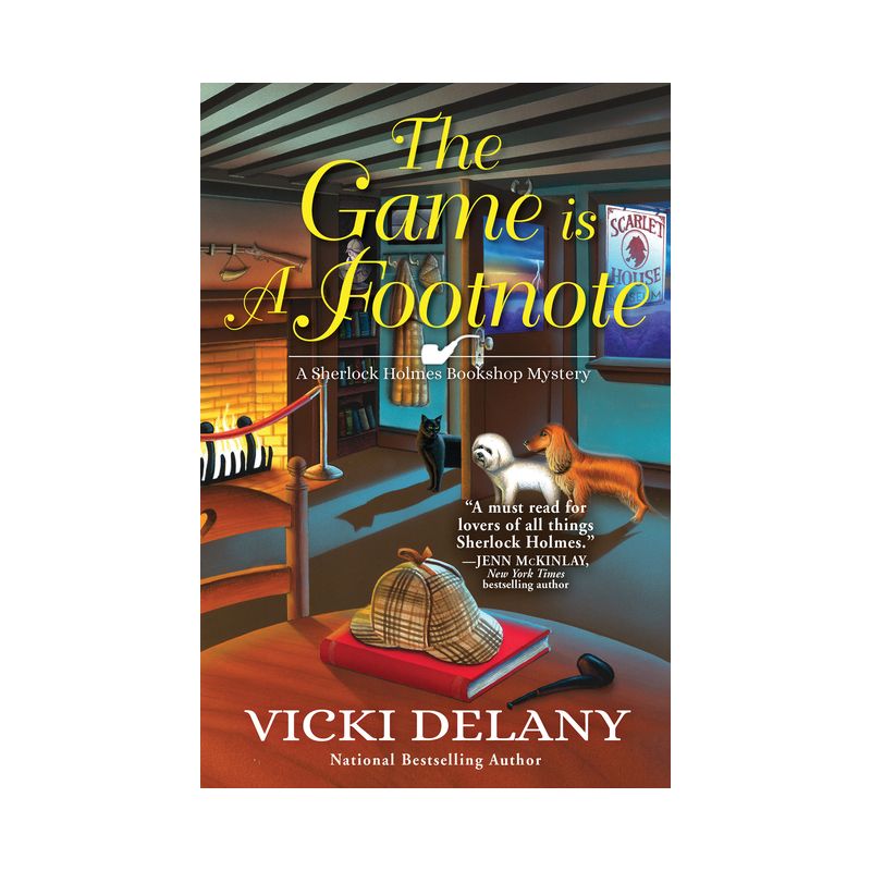 The Game Is a Footnote - (Sherlock Holmes Bookshop Mystery) by Vicki Delany, 1 of 2