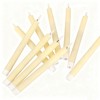 AEELLEEA 10-Pack Ivory Pillar Candles - Flameless LED Warm Light Decor for Christmas/Mantel/Dinner Party - 2 of 4