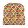 Blazing Needles, 19-inch U-Shaped Spun Polyester Outdoor Tufted Dining Chair Cushion - 2 of 2