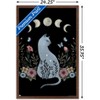 Trends International Episodic Drawing - Cat On The Hill Framed Wall Poster Prints - 3 of 4