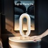 Bell + Howell Madison Oval Gold 1 Piece Cordless Rechargeable Faux Crystal Touch LED Table Lamp - 4 of 4