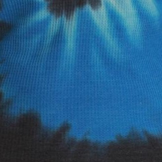 tie dye blue swirl - women
