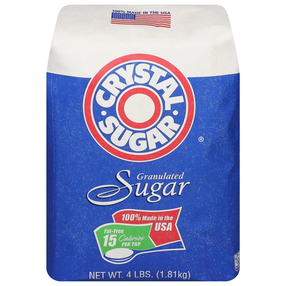 Crystal Granulated Sugar - 4LB