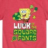 Boys' - SpongeBob Squarepants - Luck Of The Square Pants Short Sleeve Graphic T-Shirt - 2 of 4