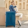 20"/24"/28" 3 pcs/set in ABS Spinner Wheel Luggage, Modern Carry on Suitcase, Matching Color, TSA Combination Lock - 3 of 4