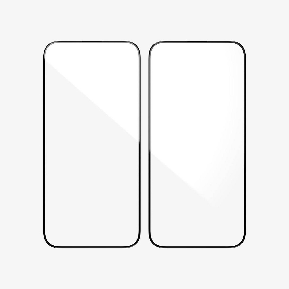 ohsnap! iPhone 15 Plus Glass Screen Protector - 2pk
