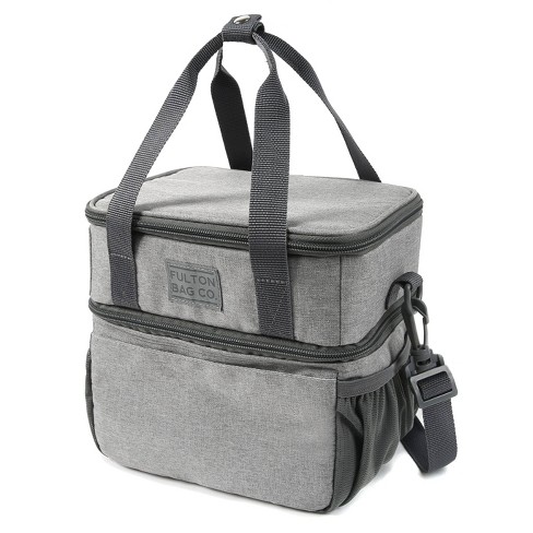  BeeGreen 2 Packs Grey Cooler Bags Insulated Food