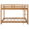 YOOCOZZ Wood Queen Size Bunk Bed with Ladder - 2 of 4