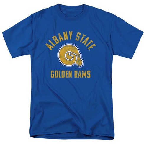 Albany State University Official Albany Golden Rams Logo Adult T-Shirt, Albany Golden Rams Logo - image 1 of 4