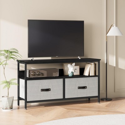 Dresser TV Stand 50 Inch Entertainment Center with Storage TV Stand for Bedroom Small TV Stand Dresser with Drawers and Shelves