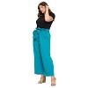 L I V D Women's Paperbag Tie Belt Pocket Pants - 2 of 3