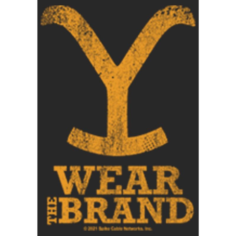 Women's Yellowstone Wear The Brand Pocket Logo T-Shirt, 2 of 5