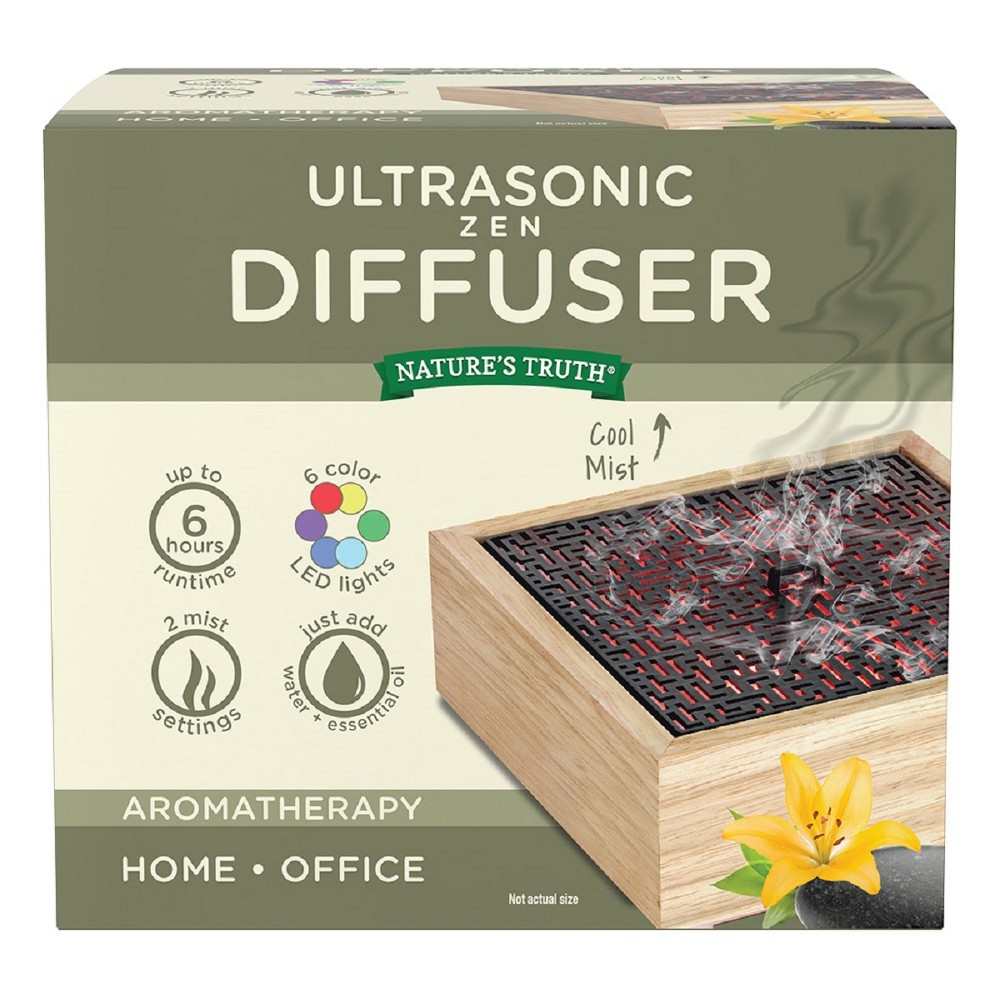 Nature's Truth Zen Square Aromatherapy Oil Diffuser