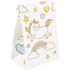 Blue Panda 36-Pack Colorful Unicorn Party Favor Bags for Kids Birthday, Classroom Treat, Candy, Goodie & Gifts, 8.7 inches - 4 of 4
