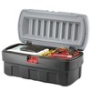 Rubbermaid Black Action Packer Lockable Latch Indoor and Outdoor Storage Box Container for Home, Garage, Backyard - 3 of 4