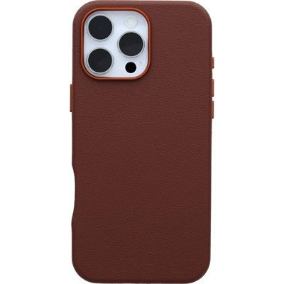 OtterBox Apple iPhone 16 Pro Max Symmetry Cactus Leather Series Case with MagSafe - Rich Adobe