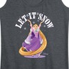 Women's - Disney - Let It Snow Gifts Graphic Racerback Tank - 2 of 4