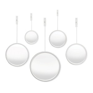 Plum & Post Maison Noir Pendulum Mirrors, Set Of 5 - 1 of 3