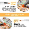 Ohuhu Alcohol Markers Brush Tip: 48-Color Brush & Soft Chisel Double Tipped Art Marker Set - Honolulu S- Refillable - 3 of 4