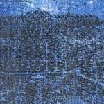 overdyed blue