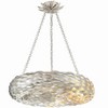 Crystorama Lighting Broche 6 - Light Pendant in  Antique Silver - 3 of 4