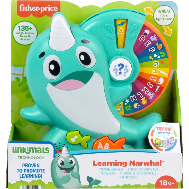 Fisher-Price Linkimals Letters &#38; Learning Narwhal, 5 of 6
