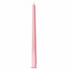 tag Color Studio 12" Traditional Taper Unscented Smokeless Paraffin Wax Candle Pink Set of 4, Burn Time 8 hrs. - 2 of 2