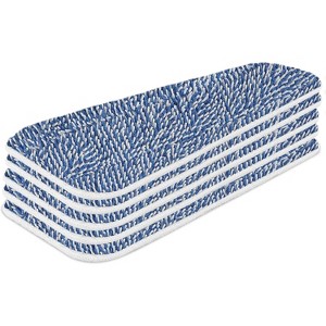 The Ultimate Mop Pad Refill: 5-Pack Universal Pads - Fits Most Reveal Mops & Spray Mops, Reusable for Wet/Dry Floor Care - 1 of 4