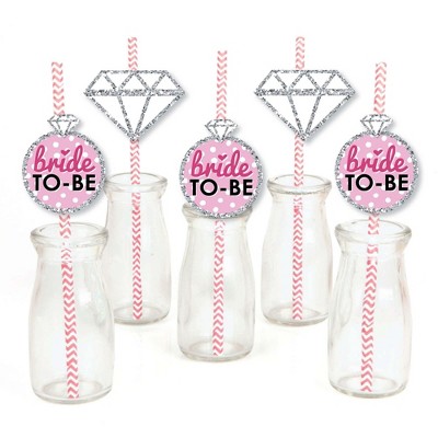 Bride Straw for Bachelorette Party - Best Bridal Shower Decoration and  Bridesmaid Gift