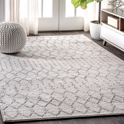 Grey Small Extra Large Plain Area Rug for Bedroom Living Room Non Shed Floor Mat 