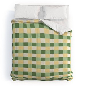 Deny Designs Camilla Foss Folktale Gingham King Comforter and Sham Set (2-3pc Set) - 1 of 4