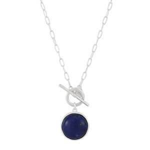 Silpada 'Intercosmic' Sterling Silver Blue Lapis Pendant Necklace, 20" - 1 of 4