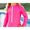 City Threads USA-Made Girls UPF 50+ One-Piece Long Sleeve Swimsuit - 3 of 4
