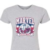 Women's - Marvel - Collegiate Americana Fitted Graphic T-Shirt - 2 of 3