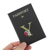 Unique Bargains Durable Letter Pattern Passport Holder 1 Pc - 3 of 4