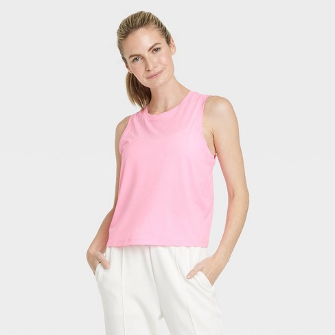 Women's Mesh Back Tank Top - All In Motion™ Pink S