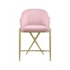 Meridian Furniture,Xavier Velvet Counter Stool - 3 of 4