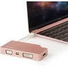 StarTech.com 4-in-1 USB-C Multiport Video Adapter - Rose Gold - CDPVDHDMDPRG - 4 of 4