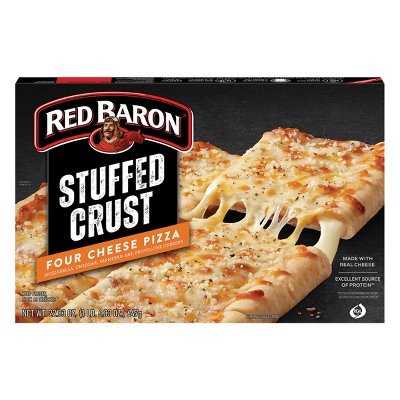 Red Baron Four Cheese Stuffed Crust Frozen Pizza - 22.83oz : Target