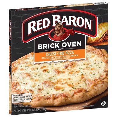 Red Baron Brick Oven Cheese Trio Frozen Pizza - 17.82oz