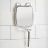 iDesign Fog-Free Shower Mirror with Power-Lock Suction Cups - Clear - 4 of 4