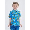 Scooby-Doo Scooby Doo Surfboard Hawaiian Button Down Dress Shirt Toddler - image 3 of 3