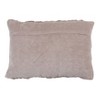 Saro Lifestyle Poly-Filled Smocked Velvet Design Throw Pillow - 2 of 3