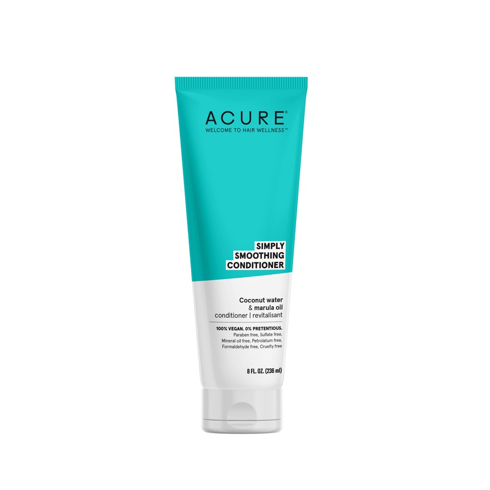 Photos - Hair Product Acure Simply Smoothing Conditioner - 8 fl oz 