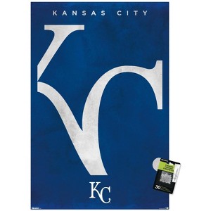 Trends International MLB Kansas City Royals - Logo 25 Unframed Wall Poster Prints - 1 of 4