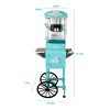 FONTOI 6/8/10/12/16/20 OZ Popcorn Machine with Cart Stainless Steel Kettle Heated Warming Deck and Old Maids Drawer for Easy Cleanup - 3 of 4