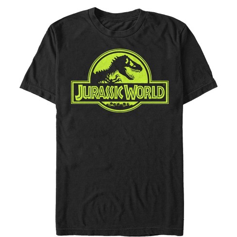 Men's Jurassic World Retro T. Rex Logo T-shirt : Target