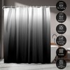 Americanflat 71x74 Ombre Pattern Shower Curtain - Water Resistant Shower Curtain - Polyester Fabric - 4 of 4