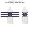 Big Dot of Happiness Last Sail Before the Veil - Nautical Bachelorette and Bridal Shower Water Bottle Sticker Labels - Set of 20 - 2 of 4