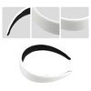 Unique Bargains Faux Leather Headband Hairband for Women 1.6 Inch Wide 1Pcs - 3 of 4